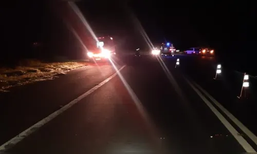 PRF atende atropelamento com óbito na BR-153