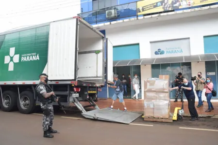 Os insumos foram entregues neste sábado