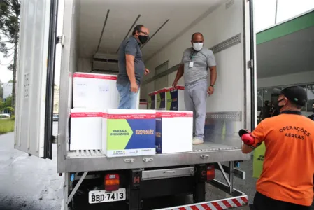 22ª Regional de Ivaiporã recebe 2.760 doses da vacina contra covid