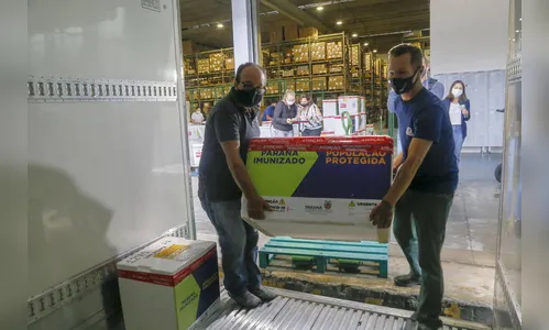 Agilidade da Saúde garante entrega da vacina contra Covid-19