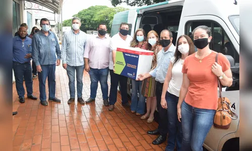 Vacinas contra a Covid-19 são distribuídas aos municípios da 22ª RS