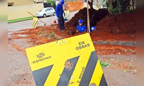 Obras da Sanepar vão ampliar a capacidade de abastecimento de água em Faxinal