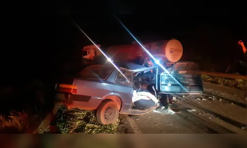 Homem de 65 anos morre em acidente de trânsito na madrugada desta sexta