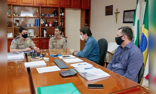 Capitão reforça equipe dos bombeiros em Apucarana