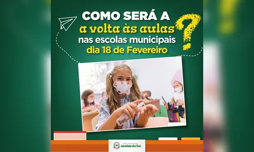 Aulas em Jandaia do sul retornam de forma remota no dia 18 de fevereiro