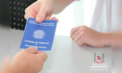 Confira as vagas de emprego em Arapongas