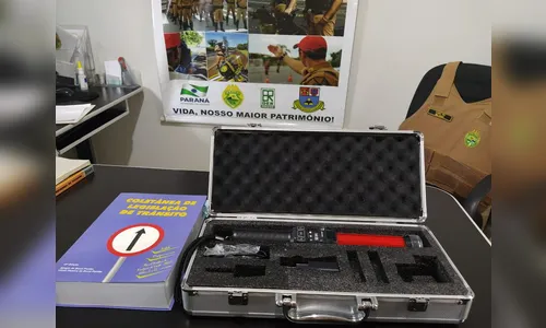 Bafômetro passivo é usado pela PRE nas rodovias do Vale do Ivaí