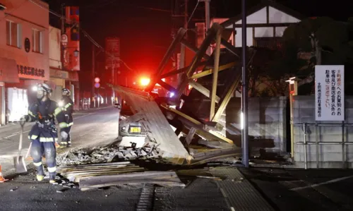 Forte tremor atinge costa leste do Japão