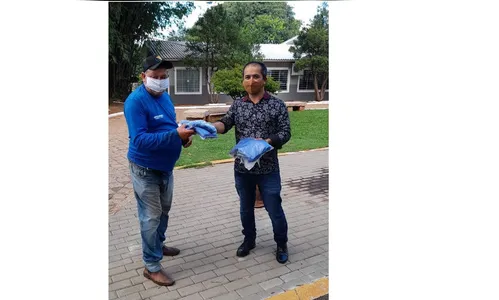 Funcionários da Aserfa recebem uniformes