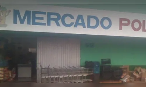 Homem armado assalta mercado e leva dinheiro do caixa