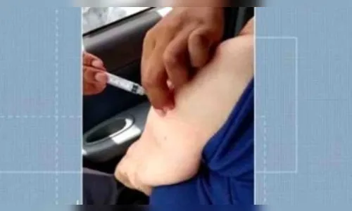 Idosa de 94 anos recebe dose de ar em vez de vacina contra Covid