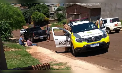 Ladrão é amarrado após tentar roubar celular em Ivaiporã