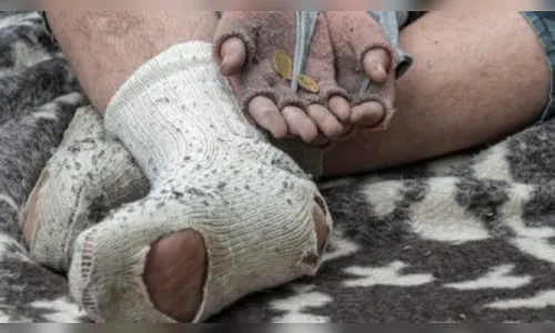Morador de rua encontrado morto tinha 100 mil euros no banco