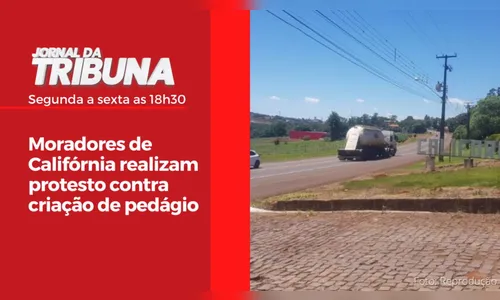 Moradores de Califórnia realizam protesto contra criação de pedágio