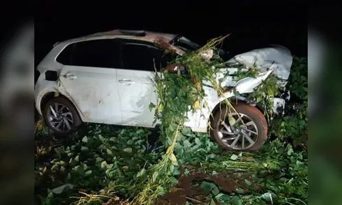 Motociclista morre em acidente na PR-090 após ser atingido por carro