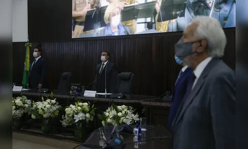 Na posse da cúpula do TJ, governador destaca parceria durante a pandemia