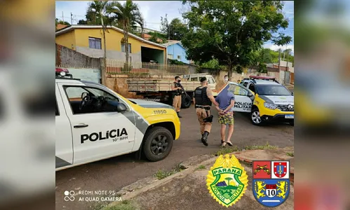 PM cumpre mandado de prisão pelo crime de tráfico de drogas