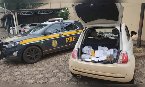 PRF apreende em Campo Mourão carregamento de telefones celulares