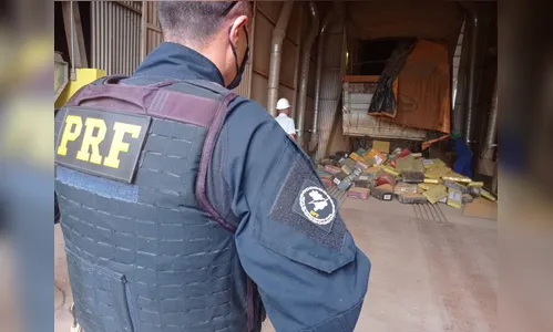 PRF apreende mais de 2,5 toneladas de maconha no Paraná