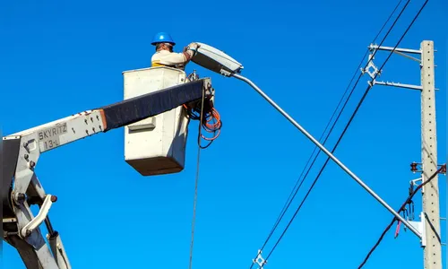 Parque Industrial Sul ganha iluminação LED