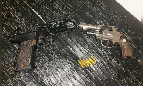 Polícia Civil prende três homens armados em via pública