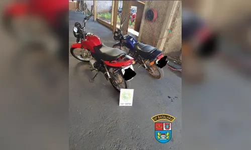 Polícia Militar apreende duas motocicletas em menos de uma hora