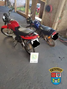 Polícia Militar apreende duas motocicletas em menos de uma hora