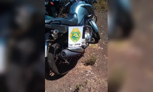 Polícia Militar apreende motocicleta  com débitos