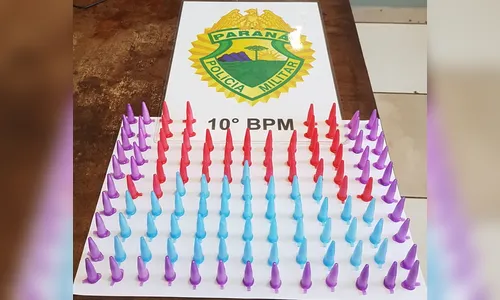 Polícia Militar prende suspeito com 120 porções de cocaína