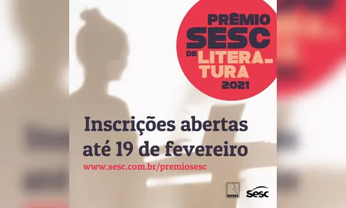 Prêmio Sesc de Literatura tem inscrições abertas até amanhã