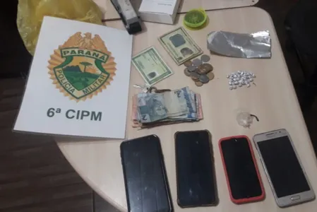 Produtos apreendidos 