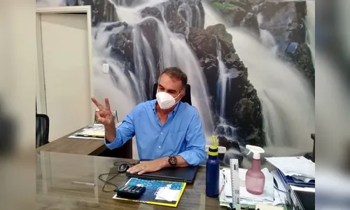 Recuperado da covid-19, prefeito de Faxinal volta a trabalhar e traça novas metas