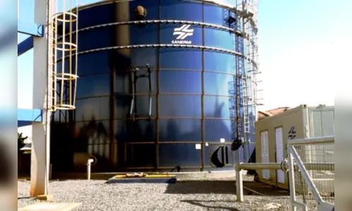 Sanepar dobra capacidade de reserva de água em Palotina