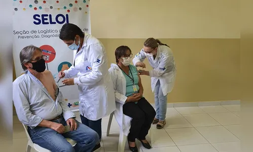Sistema Prisional imuniza servidores da linha de frente contra a Covid-19