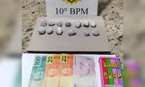 Suspeito é preso com maconha na latinha e dinheiro no bolso