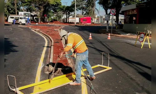 Trânsito na rotatória do “São José” será liberado neste final de semana