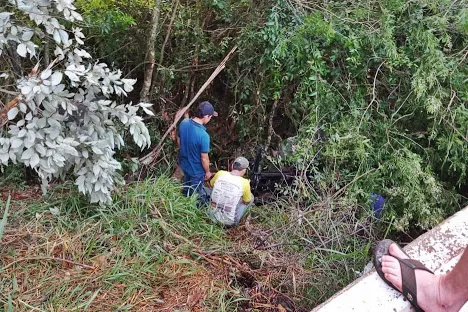 Acidente foi por volta das 18h30