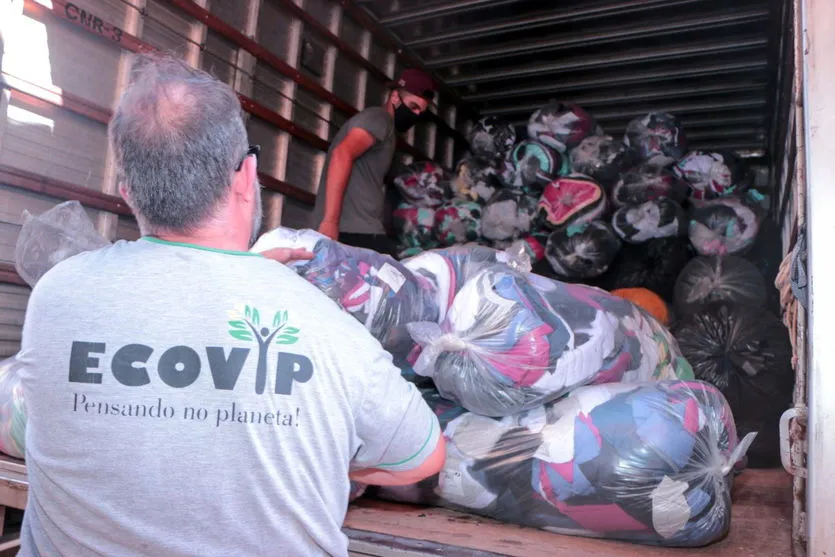 Apucarana coleta 700 toneladas de resíduos têxteis