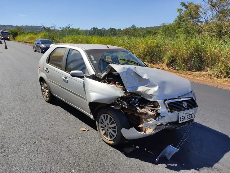 De novo: batida entre carros é registrada em Jandaia do Sul