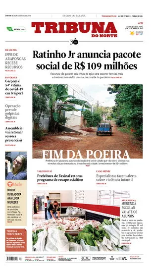 Edição do dia 21 de abril de  2021