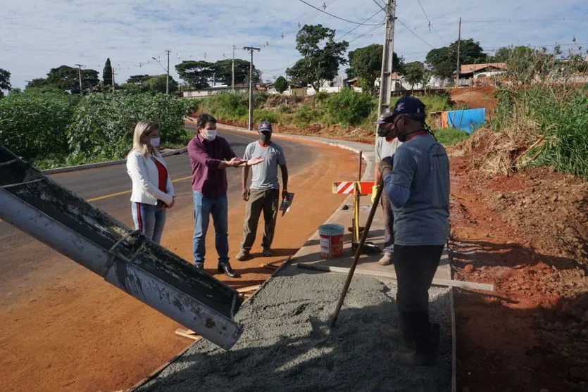 Interbairros ganha calçadas em Apucarana