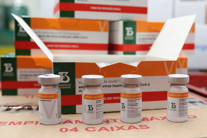 Paraná distribui novo lote de vacinas contra o coronavírus