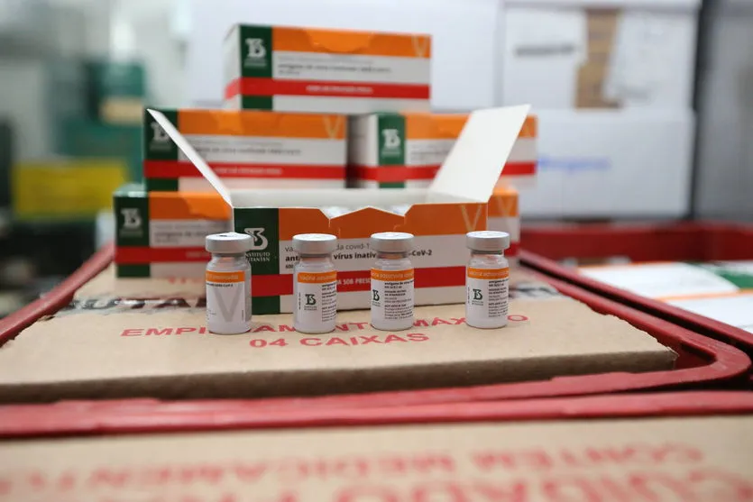 Paraná recebe novo lote com 258,4 mil doses de vacinas
