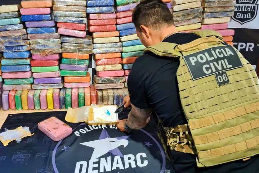 Polícia Civil apreende quase 700 quilos de cocaína