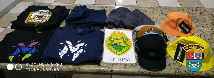 Rapaz que estava com roupas furtadas é preso em Apucarana