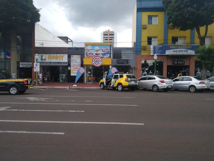 Roubo é registrado em relojoaria no centro