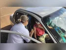 Em dia tranquilo, idosos recebem vacina em Ivaiporã