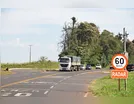 Trevo de acesso a Ivaiporã na PR-466 ganha radar eletrônico