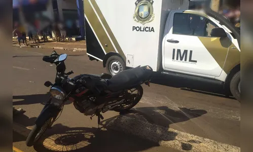 Colisão entre motos deixa um morto e duas pessoas feridas