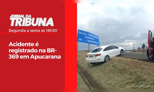 Acidente é registrado na BR-369 em Apucarana